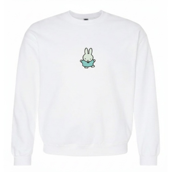 Bunny Embroidered Sweatshirt - Picture 1 of 1